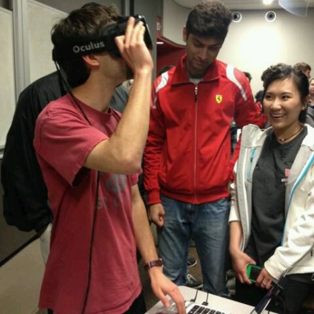 photo of VR game